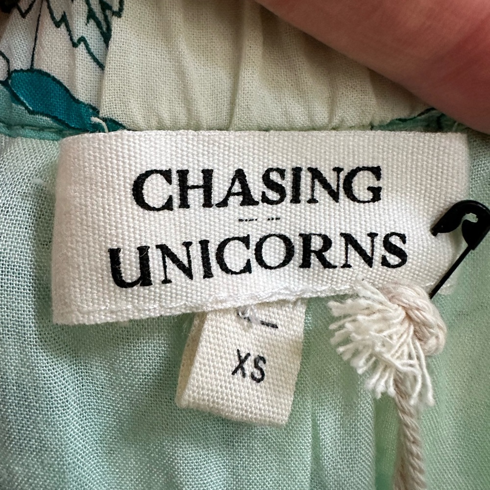Chasing Unicorns The Ocean Gauze Maxi Skirt - Picture 7 of 7